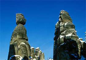 Starosta a starostová v Adršpašských skalách